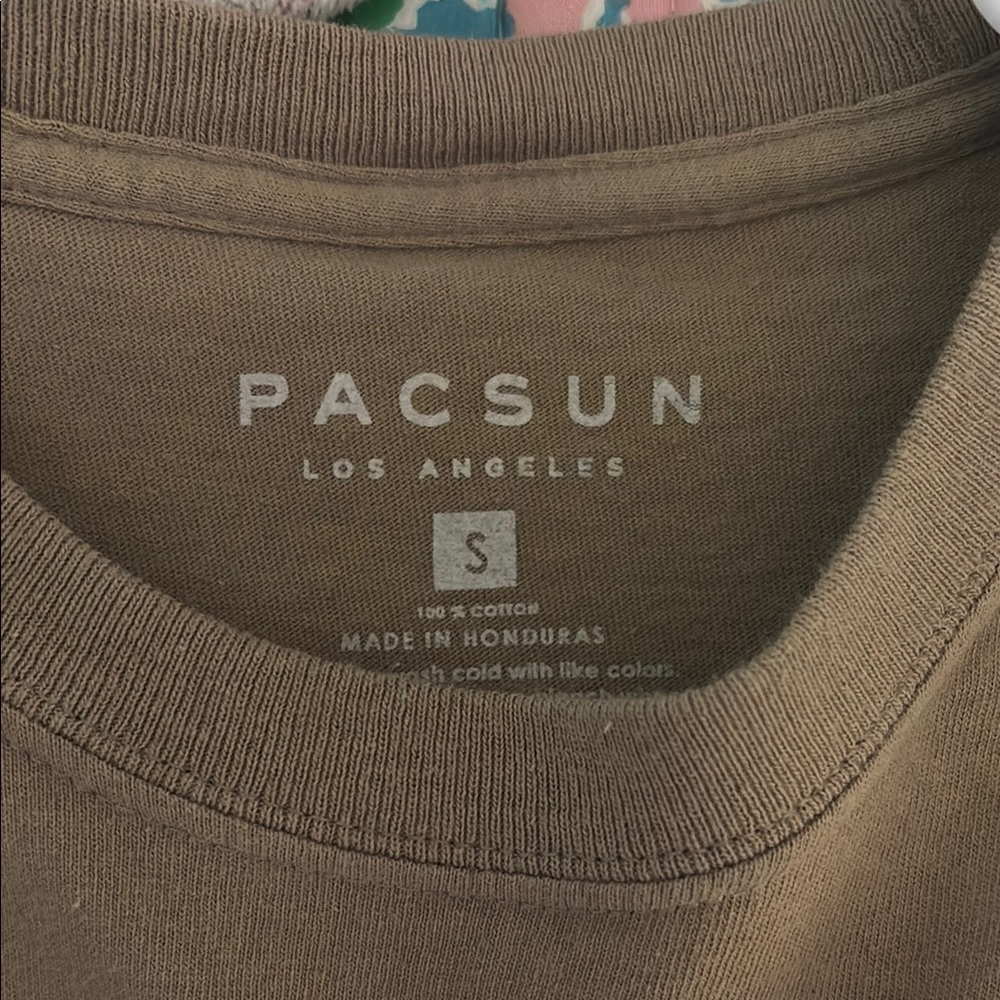 PacSun Brown Crewneck Sweater *stain on bottom left***